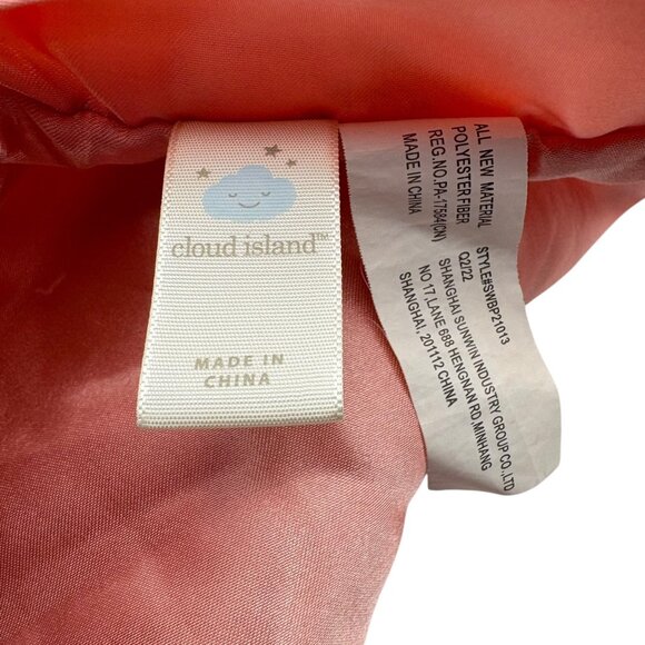 Cloud Island Pink Flamingo Baby Security Blanket Lovey - Picture 3 of 5